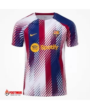 Maillot d'entraînement pré-match Barcelone 2023/24