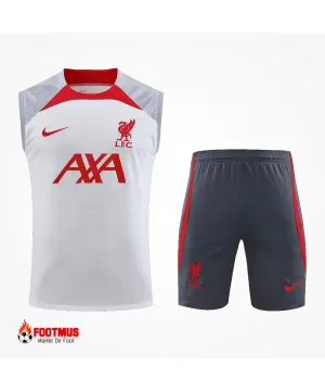 Maillot d'entraînement sans manches Liverpool Blanc 2023/24