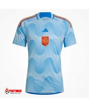 Maillot de foot d'Espagne Version joueur extérieur Coupe du monde 2022