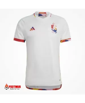 Maillot de foot de la Belgique Version joueur extérieur Coupe du monde 2022