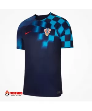 Maillot de foot extérieur de la Croatie Réplique Coupe du monde 2022