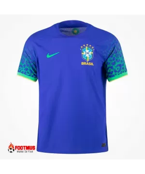 Maillot de foot extérieur du Brésil version joueur Coupe du monde 2022