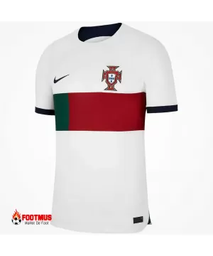 Maillot de foot extérieur du Portugal Réplique Coupe du monde 2022