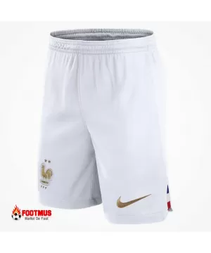 Maillot de foot France Domicile Réplique Coupe du Monde 2022