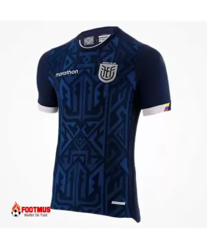 Maillot de foot Équateur extérieur Réplique Coupe du monde 2022