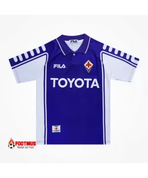 Maillot de foot rétro Fiorentina Domicile Réplique 1999/00