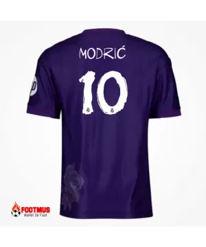 Maillot de foot violet n°10 du Real Madrid Y-3, quatrième édition 2023/24