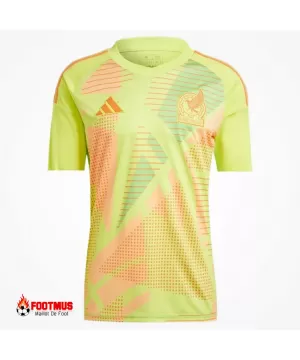 Maillot de gardien de but du Mexique Jaune Copa America 2024