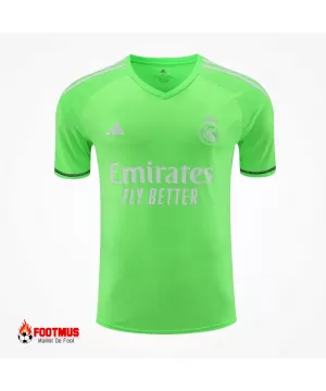 Maillot de gardien de but du Real Madrid vert 2023/24