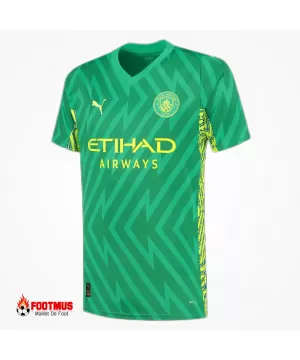 Maillot de gardien de but Manchester City Vert 2023/24