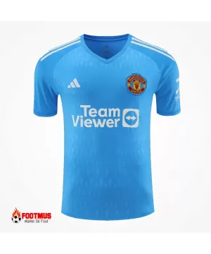 Maillot de gardien de but Manchester United Bleu 2023/24