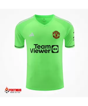 Maillot de gardien de but Manchester United Vert 2023/24