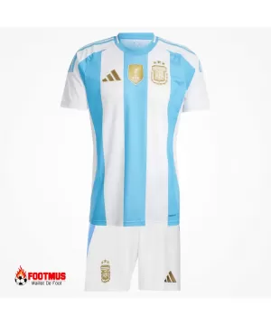 Maillot domicile Argentine pour enfants Copa America 2024