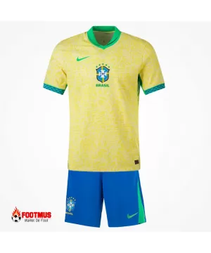 Maillot domicile Brésil pour enfants Copa America 2024