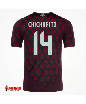 Maillot Domicile Chicharito #14 Mexique Copa America 2024