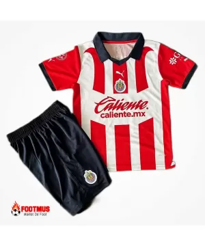 Maillot domicile Chivas pour enfant Maillot + short 2023/24