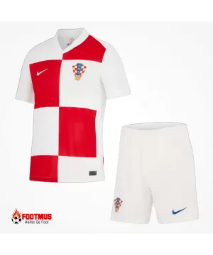 Maillot domicile Croatie homme maillot + short Euro 2024