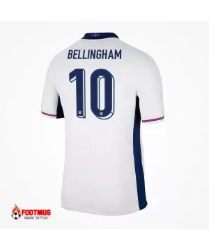 Maillot domicile de l'Angleterre Bellingham #10 Euro 2024