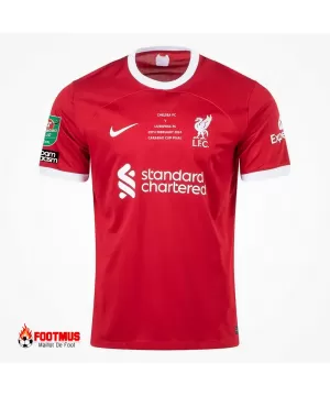 Maillot domicile de Liverpool pour la finale de la Carabao Cup 2023/24