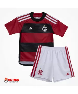 Maillot domicile du Cr Flamengo pour enfants 2023/24