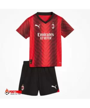 Maillot Domicile Enfant AC Milan 2023/24