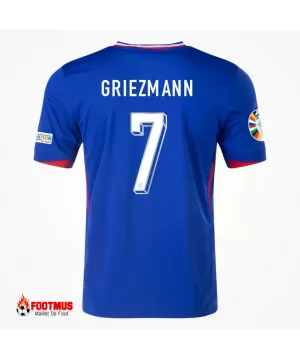 Maillot Domicile France Griezmann #7 Euro 2024