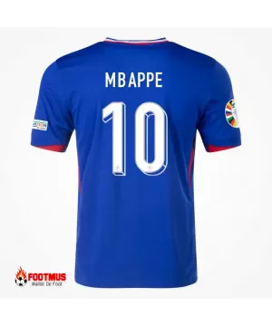 Maillot Domicile France Mbappé #10 Euro 2024