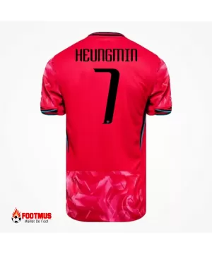 Maillot domicile Heungmin #7 Corée du Sud 2024