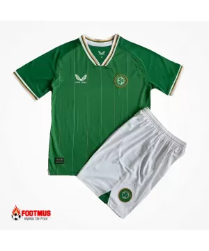 Maillot domicile Irlande pour enfants Réplique 2023