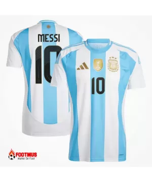 Maillot domicile Messi #10 Argentine Copa America 2024