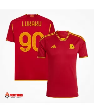 Maillot Domicile Roma Lukaku #90 2023/24