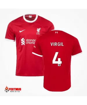 Maillot domicile Virgil #4 Liverpool 2023/24