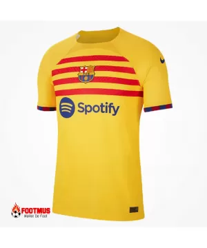 Maillot du joueur Barcelona Senyera quatrième version 2022/23