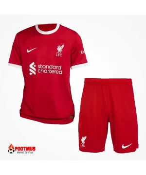 Maillot et short à domicile de Liverpool 2023/24