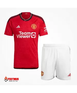 Maillot et short à domicile de Manchester United 2023/24