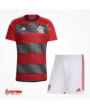 Maillot et short à domicile du Cr Flamengo 2023/24