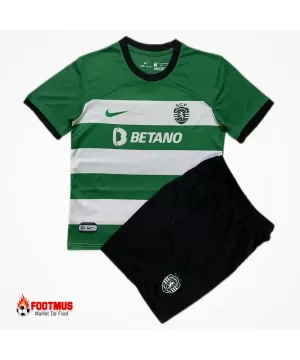 Maillot et short à domicile pour enfants du Sporting CP 2023/24