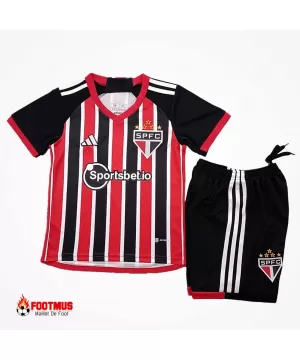 Maillot et short extérieur Sao Paulo FC pour enfant 2023/24