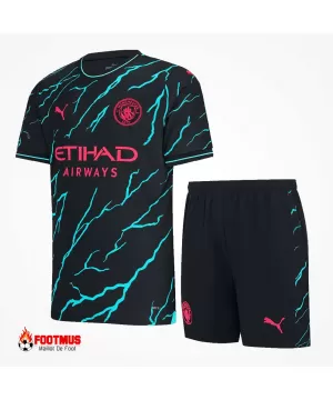 Maillot extérieur 3ème Manchester City + short 2023/24