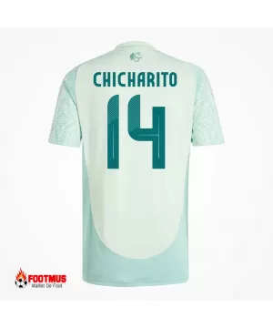 Maillot extérieur Chicharito #14 Mexique Copa America 2024