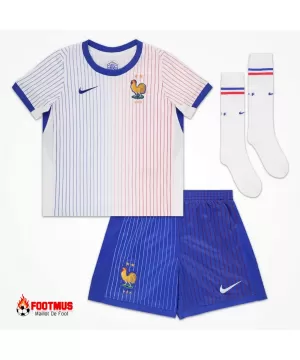 Maillot extérieur complet pour enfants France Euro 2024