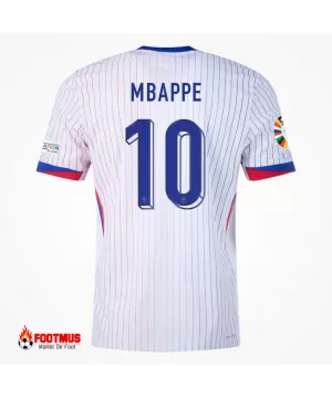 Maillot extérieur France Mbappe #10 Version Joueur Euro 2024