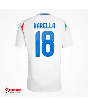 Maillot extérieur Italie Barella #18 Euro 2024