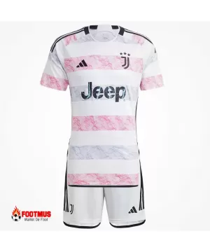 Maillot extérieur Juventus pour enfant + short 2023/24