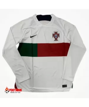 Maillot extérieur à manches longues du Portugal Coupe du monde 2022