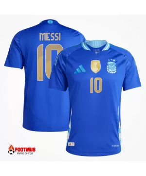 Maillot extérieur Messi #10 Argentine Version Joueur Copa America 2024