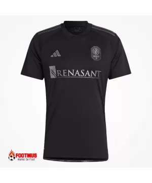 Maillot extérieur Nashville SC en noir Réplique du kit 2023