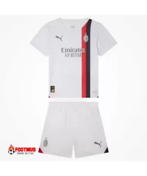 Maillot extérieur pour enfant de l'AC Milan 2023/24