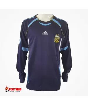 Maillot extérieur rétro à manches longues Argentine 2006