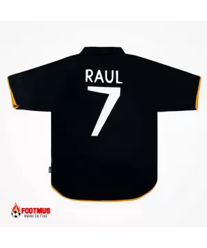 Maillot extérieur rétro Real Madrid Raul #7 1999/01